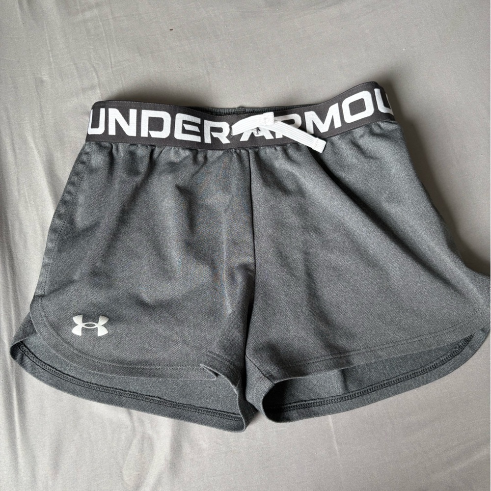 Under Armour Charcoal Gray Sports Shorts